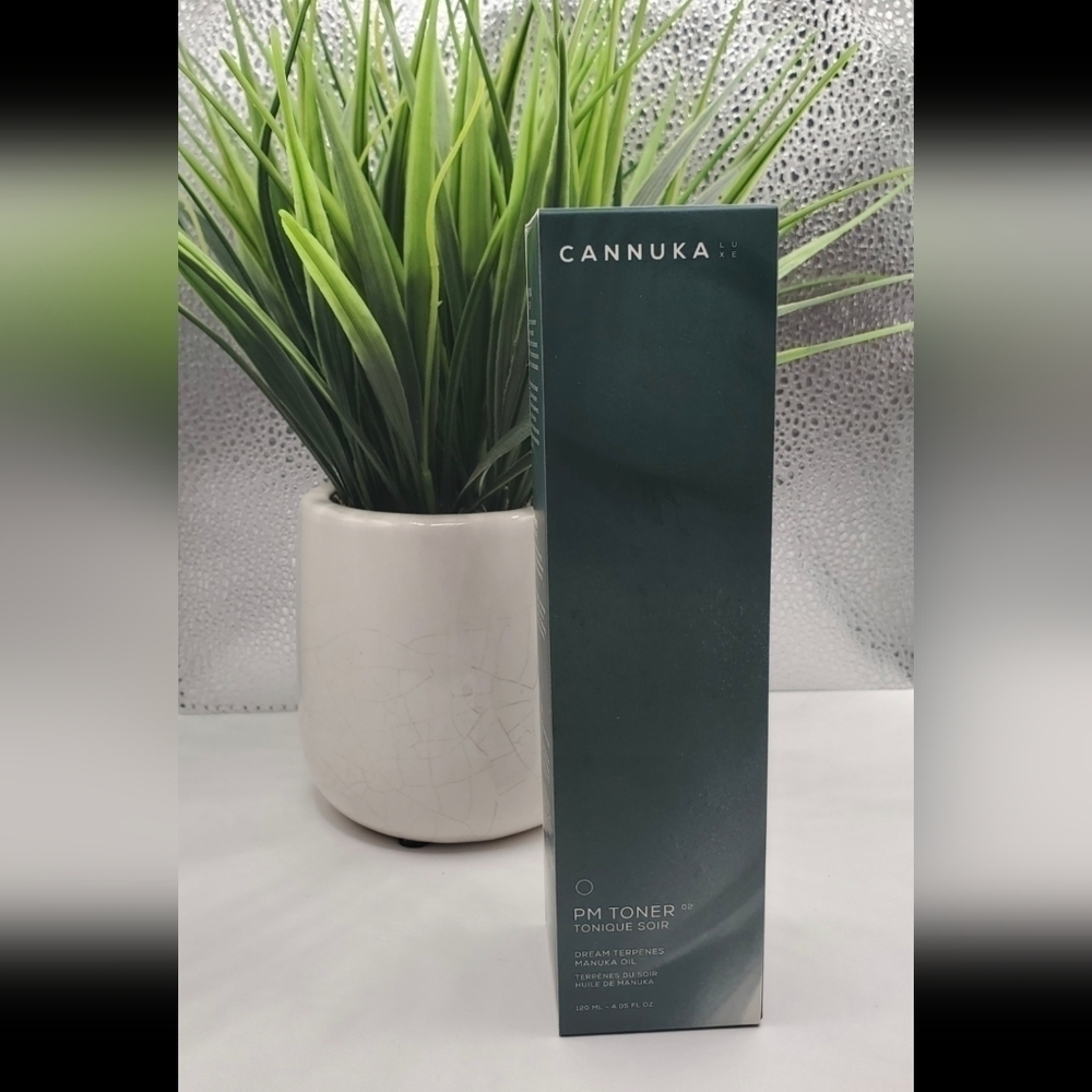 Cannuka Cannaluxe Manuka Honey PM Toner All Natural Hard to Find RT$48